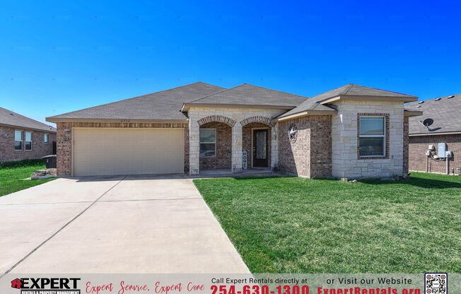 Spacious 4-Bedroom Home with Modern Amenities in Killeen’s Goodnight Ranch