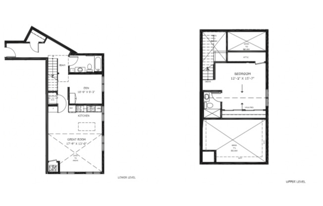 1 bed, 2 baths, 1,103 sqft, $2,895, Unit Mark V #230