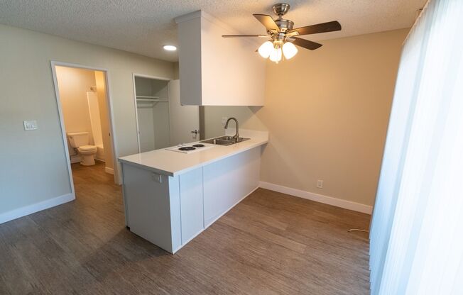 Studio, 1 bath, 595 sqft, $1,475, Unit 101