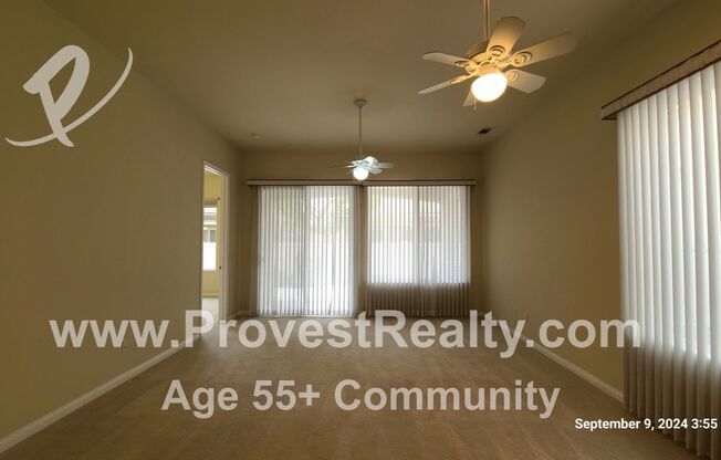 Beautiful 2 Bed, 2 Bath Del Webb (55+ Senior Community) Home!!!