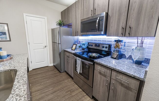Tons of cabinet and counter space for your kitchen