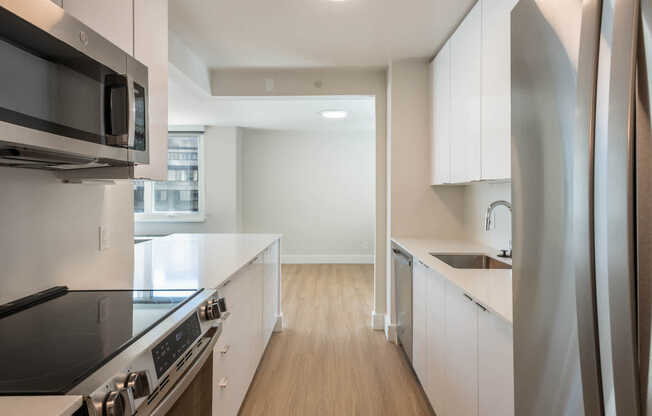 Kitchen with Stainless Steel Appliances