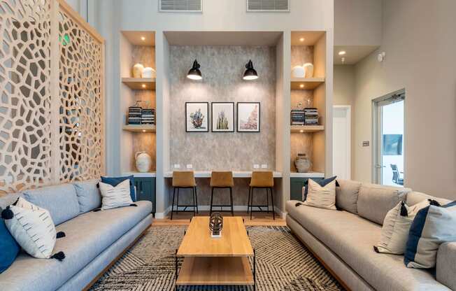 Clubhouse at The Huntington Apartments in Duarte, CA