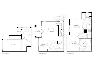 2 beds, 2 baths, 1,211 sqft, $1,867