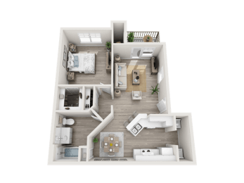1 bed, 1 bath, 795 sqft, $1,145