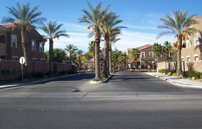 First floor two bedroom in gated Silverado Ranch community