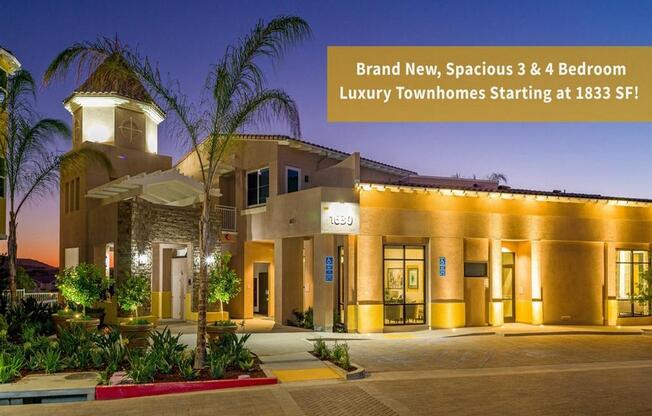 Salerno Leasing Office  at Salerno, Chula Vista, CA, 91913