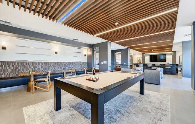 Clubhouse with Pool Table