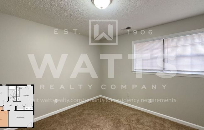 2 beds, 1 bath, 885 sqft, $875, Unit B