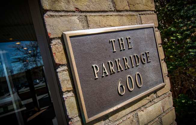 Carriage Park Apartments The Parkridge Sign