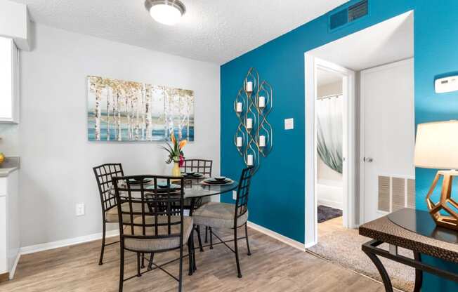 Separate Dining Area with Overhead lighting