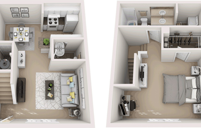 1 bed, 1 bath, 864 sqft, $1,668, Unit 5313