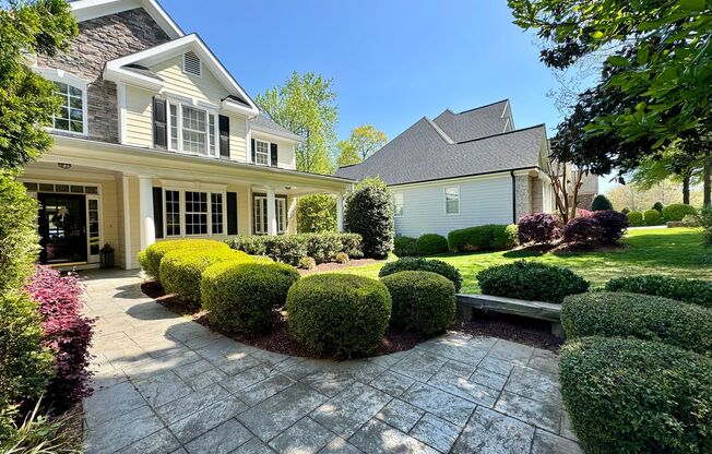 The Preserve at Jordan Lake - Elegant Golf Course Home on the 5th Tee