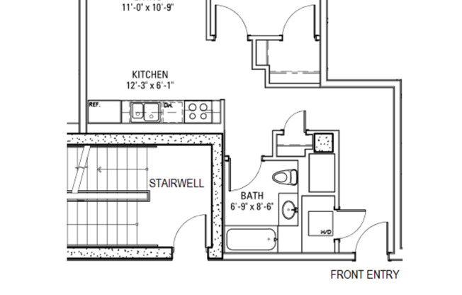 1 bed, 1 bath, 713 sqft, $2,575, Unit 3833-320