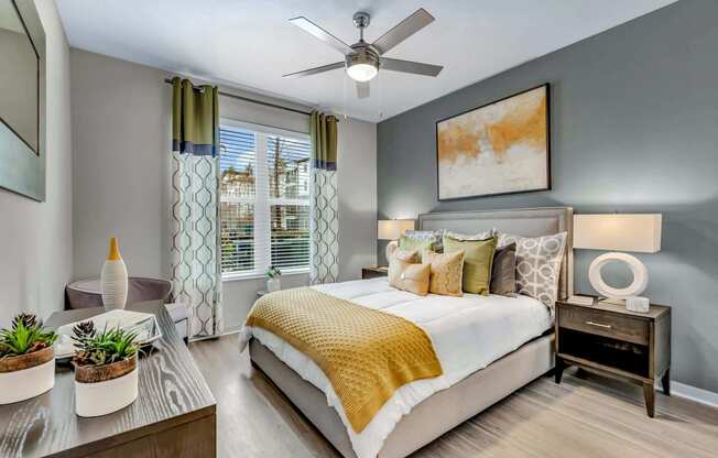 Bedroom With Plenty Of Natural Lights at Pearce at Pavilion Luxury Apartments, Riverview, FL, Florida