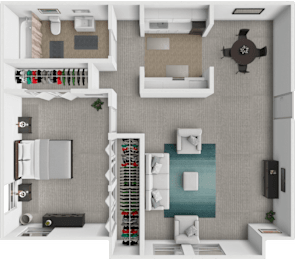 1 bed, 1 bath, $850