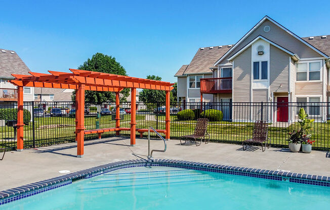 Pergola On The Pool Sundeck