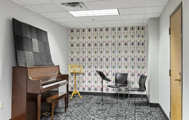 Music Practice Rooms at Lowertown Lofts, St. Paul