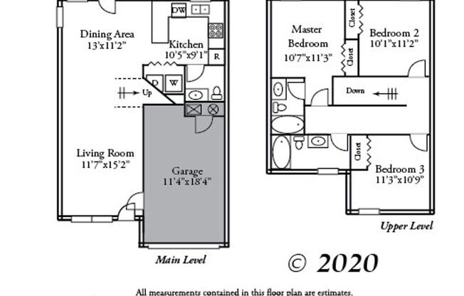 3 beds, 2.5 baths, $1,350, Unit UNIT 101