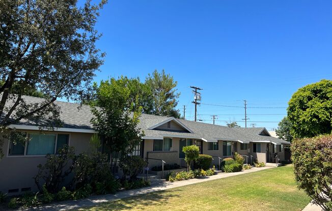 Single-story Two Bedroom, One Bath with Interior Laundry & Private backyard