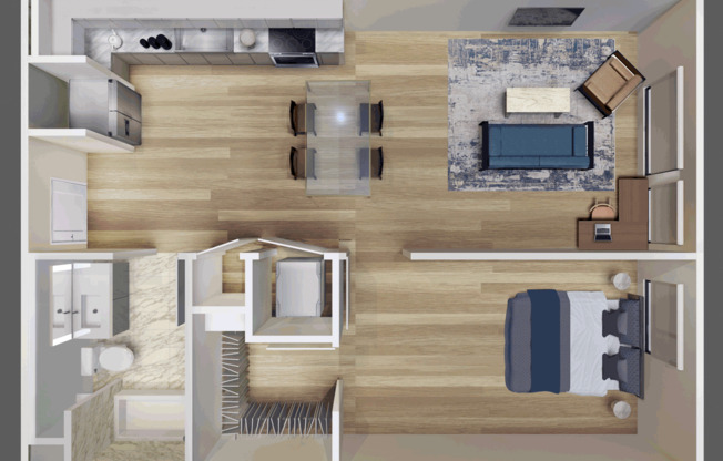 1 bed, 1 bath, 756 sqft, $2,930, Unit 340