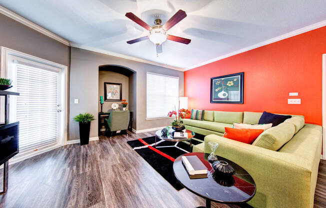 energy efficient ceiling fans In living rooms