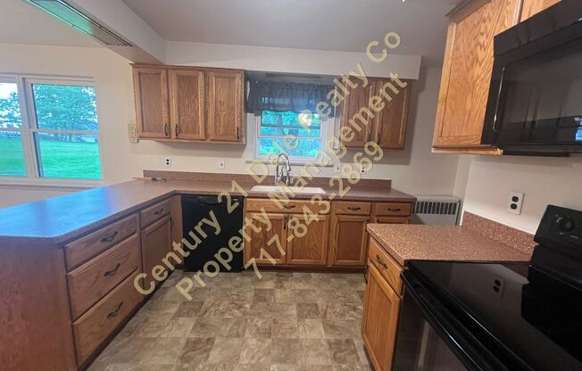 3 BR 1 Bath Rancher in Dover School District with a 2 car garage