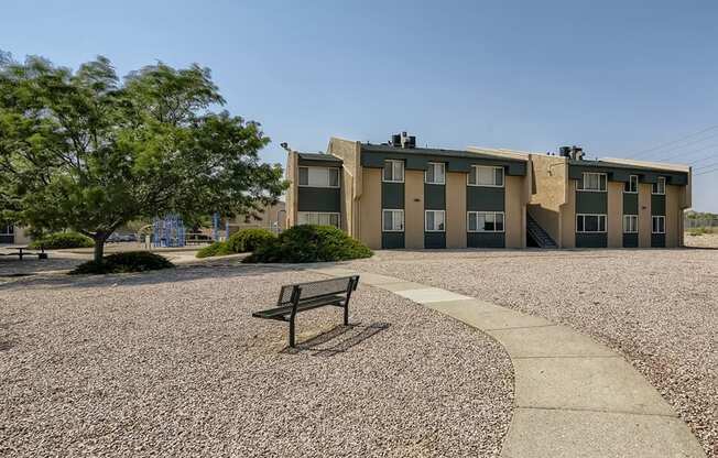 beautiful exterior of mesa gardens apartments