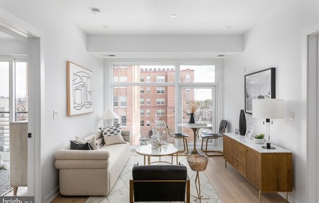 Elegant, Light-Filled 2BR/2BA with High Ceilings & Walk-In Closets