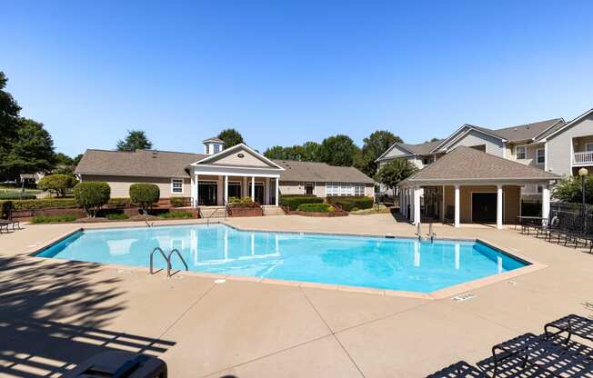 Outdoor Pool at Abberly Woods Apartment Homes, Charlotte, NC