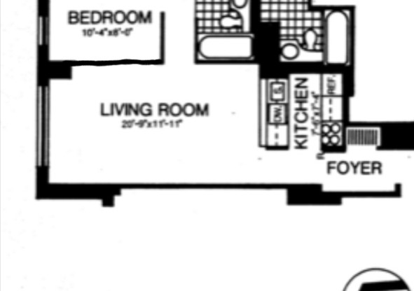 3 beds, 2 baths, 968 sqft, $8,500, Unit 32B