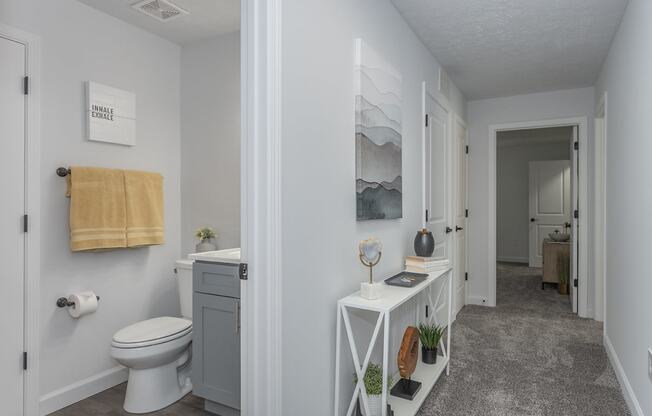 Hallway at Galbraith Pointe Apartments and Townhomes*, Ohio