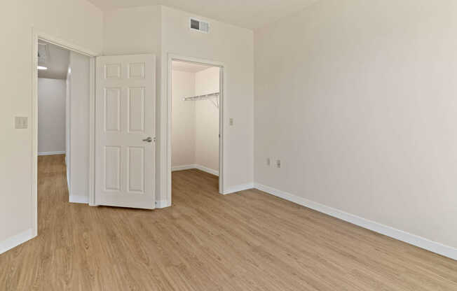 Bedroom with Hard Surface Flooring