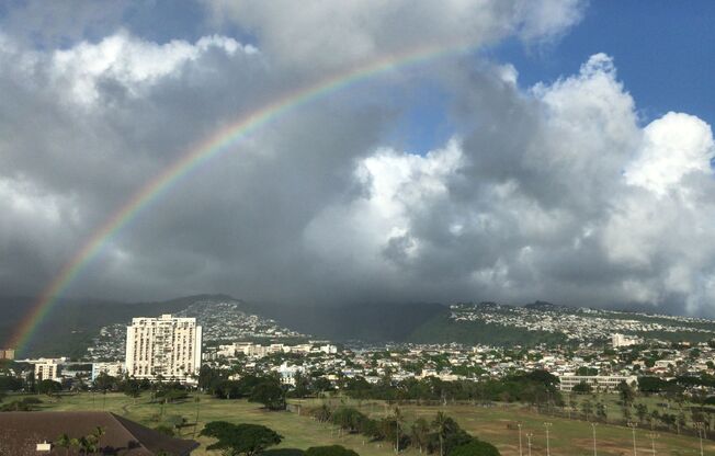 Large, Sunny, 11th Floor Condo W/Ala Wai/Mountain View, in Secure Building