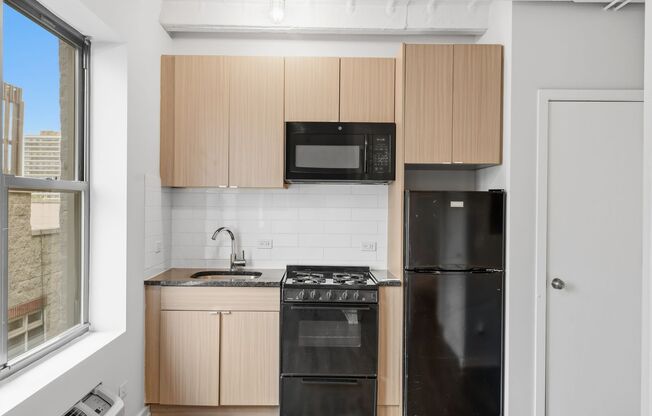 Studio, 1 bath, 172 sqft, $1,385, Unit 607