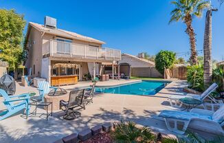 FURNISHED 2 Bedrooms plus den/loft & Private Pool