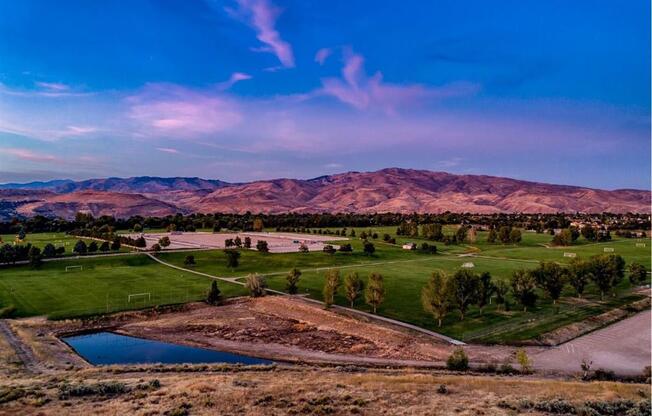 Mountain views from Property at Columbia Village, Boise, ID, 83716