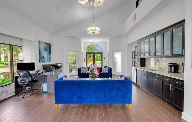 Clubhouse facing entrance