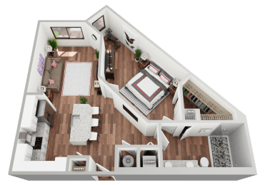1 bed, 1 bath, 768 sqft, $2,506