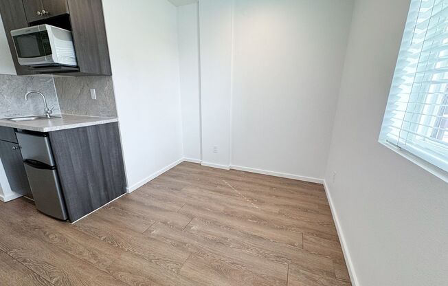 Studio, 1 bath, 186 sqft, $1,295, Unit 307