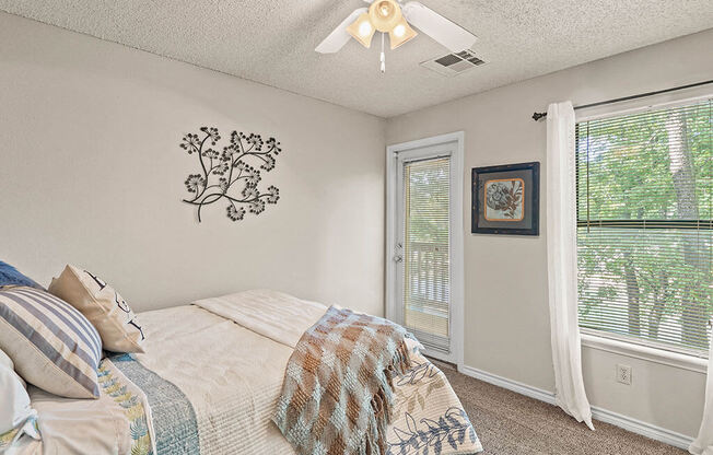 Bedroom with Attached Balcony