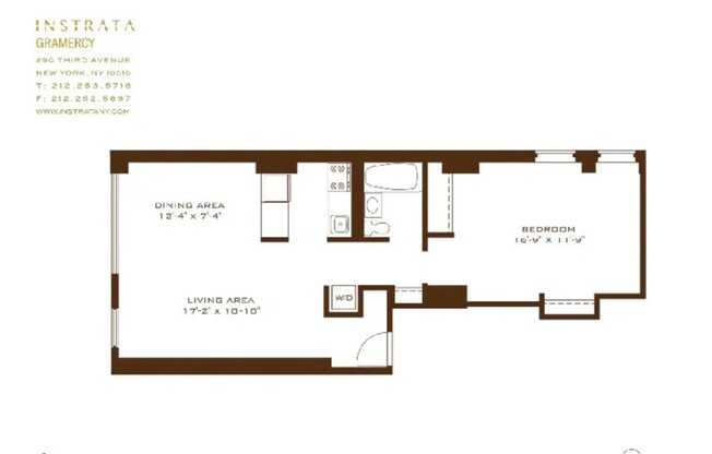 1 bed, 1 bath, $6,450, Unit 4C