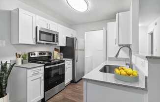 our apartments offer a kitchen