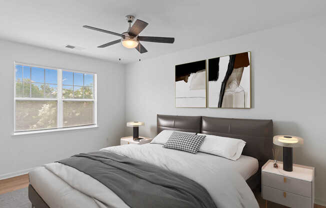 Bedroom with Hard Surface Flooring