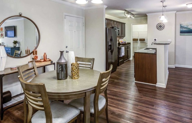 Dining Room and Kitchen View at Carolina Point Apartments, South Carolina