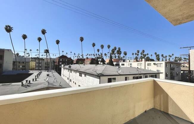 Apartment Balcony and View