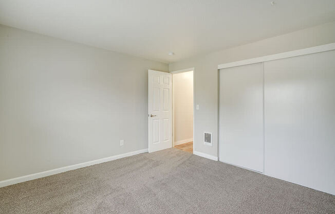 1 BR Apartments in Canby OR - Township - Bedroom with Plush Carpeting