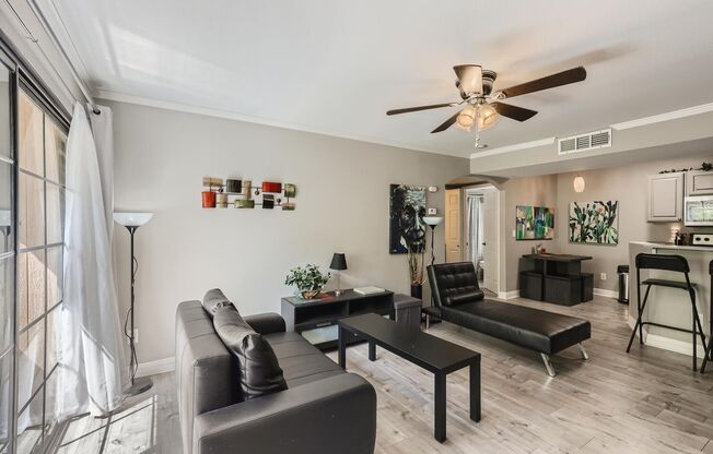 STUNNING Fully Furnished 1-bedroom Condo!