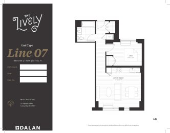 1 bed, 1 bath, 667 sqft, $3,936