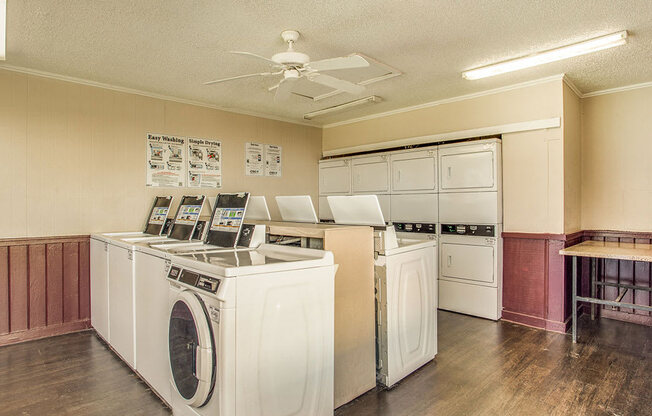 Laundry Center at Newport Apartments, CLEAR Property Management, Irving, TX, 75062
